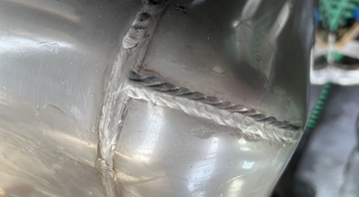 THIF-129不銹鋼焊縫處理液使用現場圖